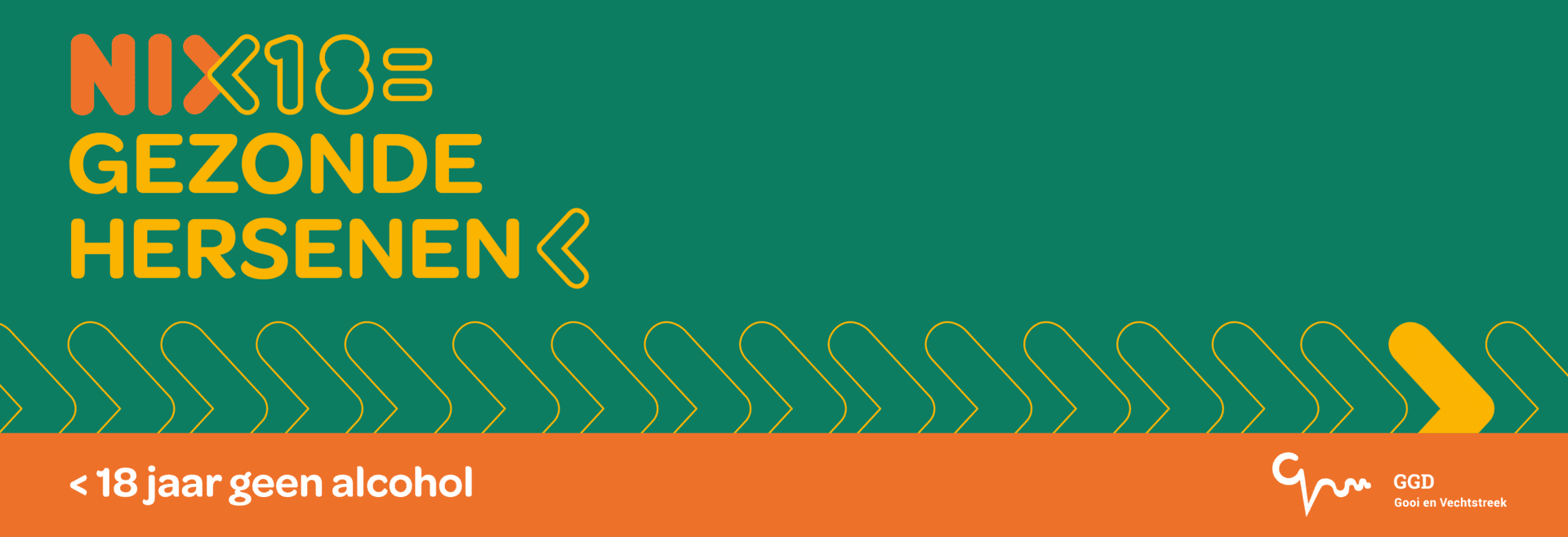 Campagne: ‘NIX18 = Niet voor niks’ | GGD