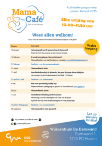 Programma mama cafe